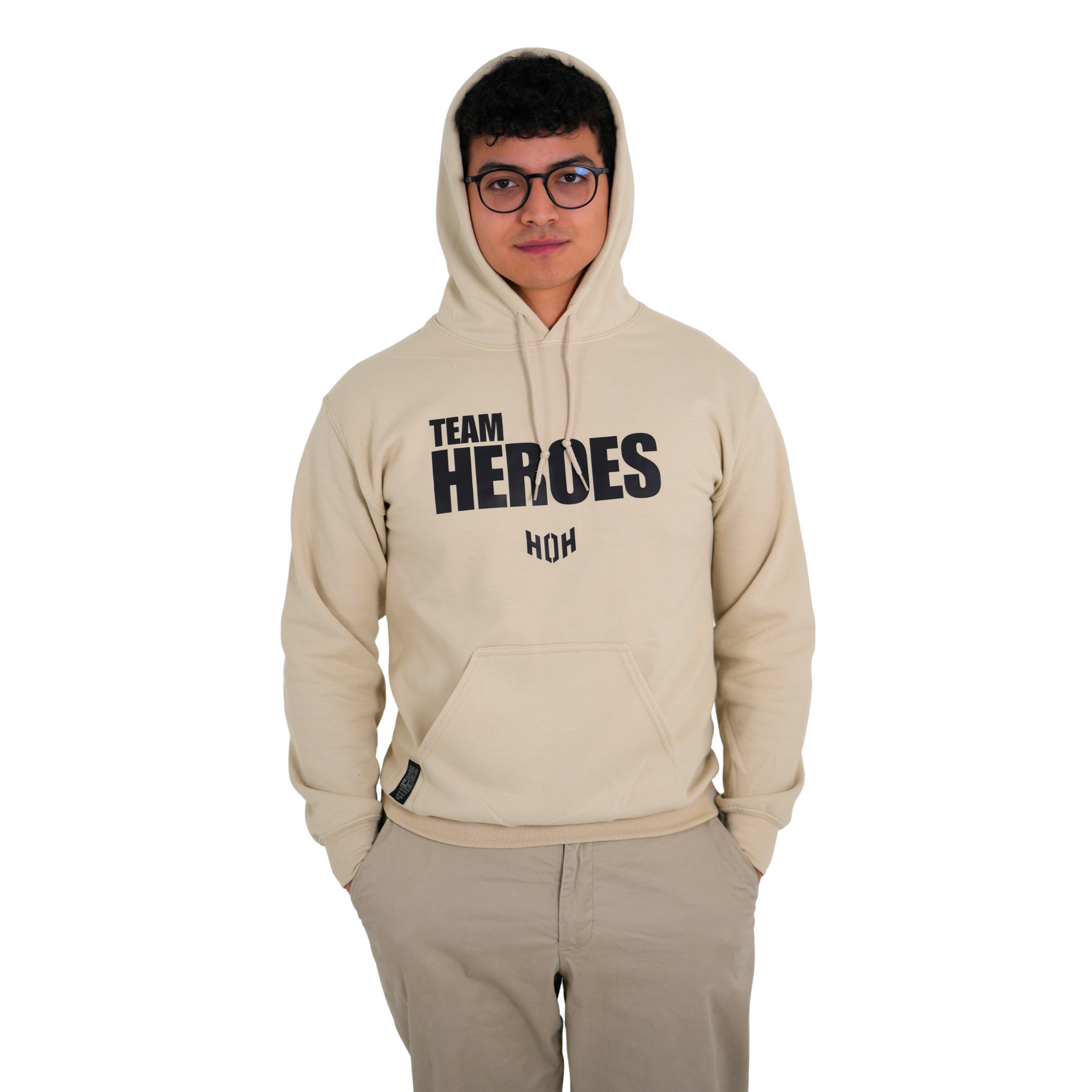 Felpa Hoodie HoH Beige